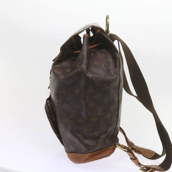 LOUIS VUITTON Monogram Montsouris GM Backpack M51135 LV Auth 60374 - Picture 3 of 16